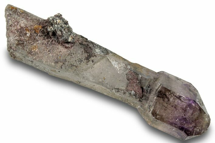 Shangaan Smoky Amethyst Crystal - Chibuku Mine, Zimbabwe #253236